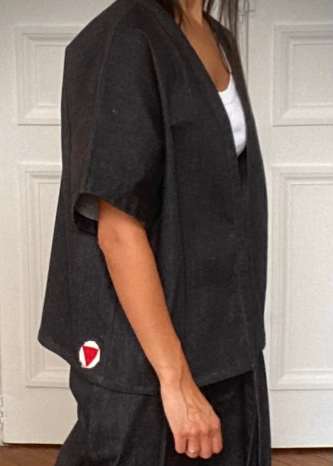 Kimono Black denim
