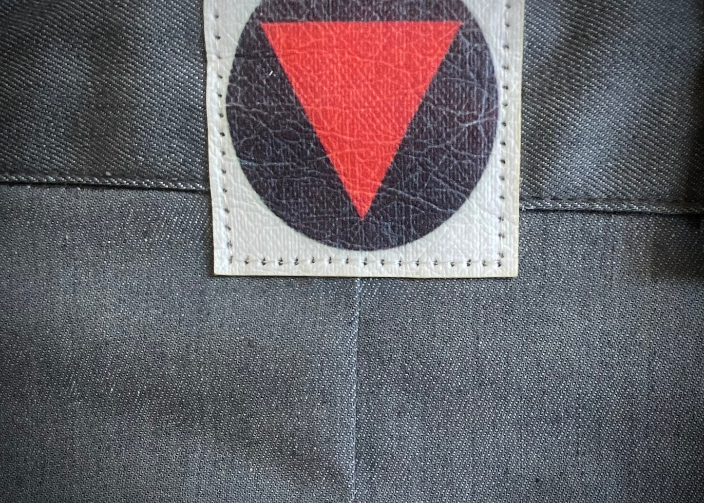 Jorts pleated grey