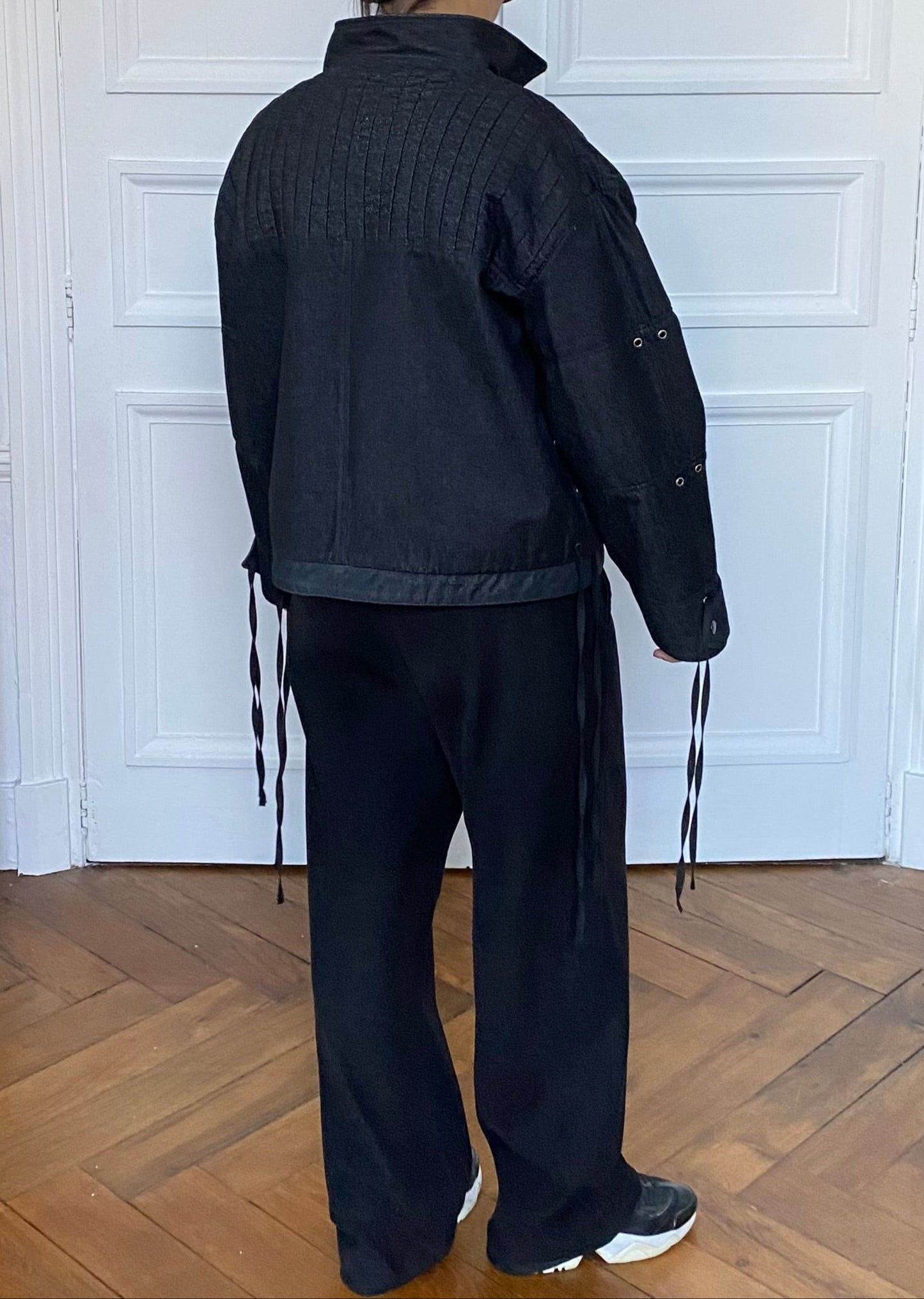 Pleated jacket