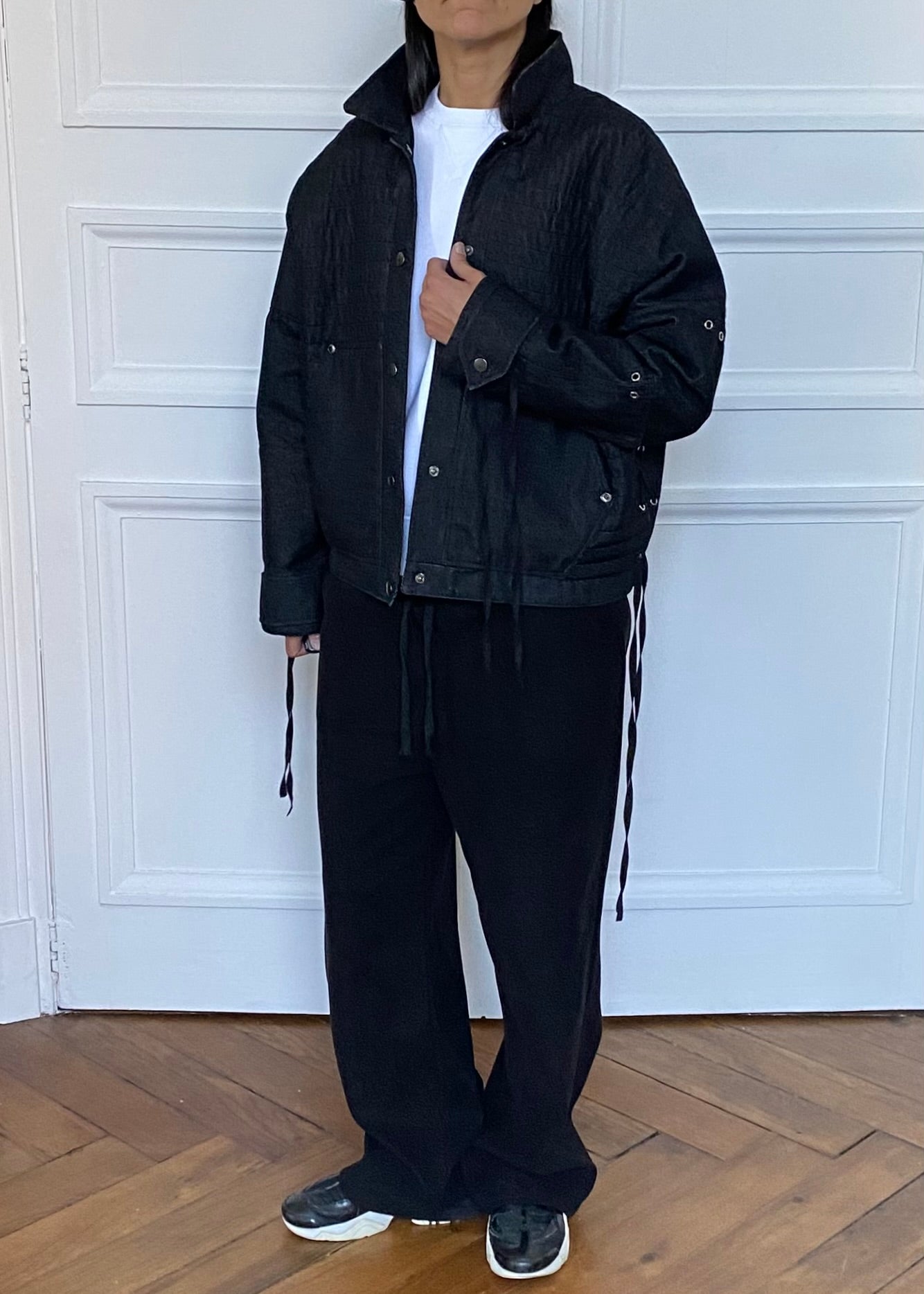 Pleated jacket