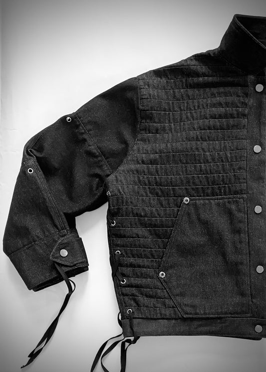 Pleated jacket