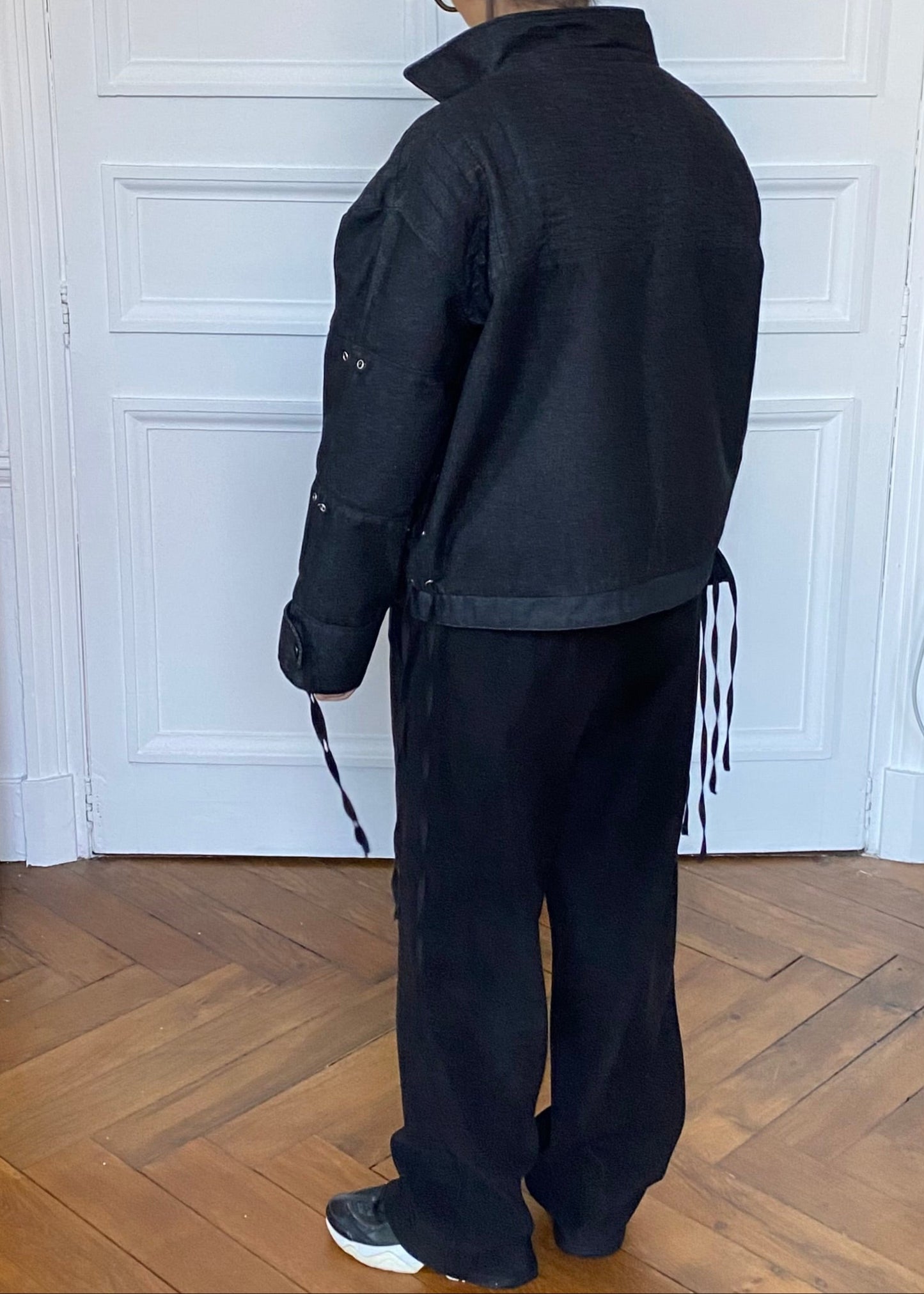 Pleated jacket