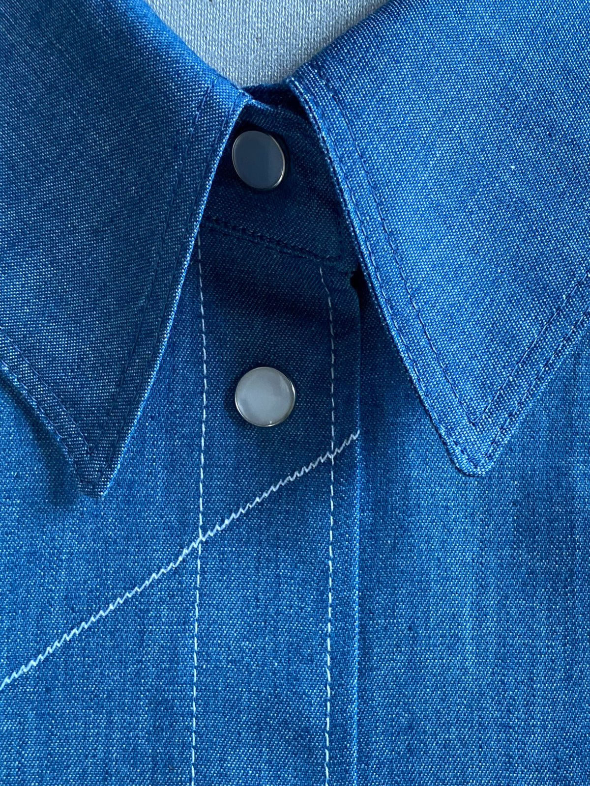 Chemise chambray