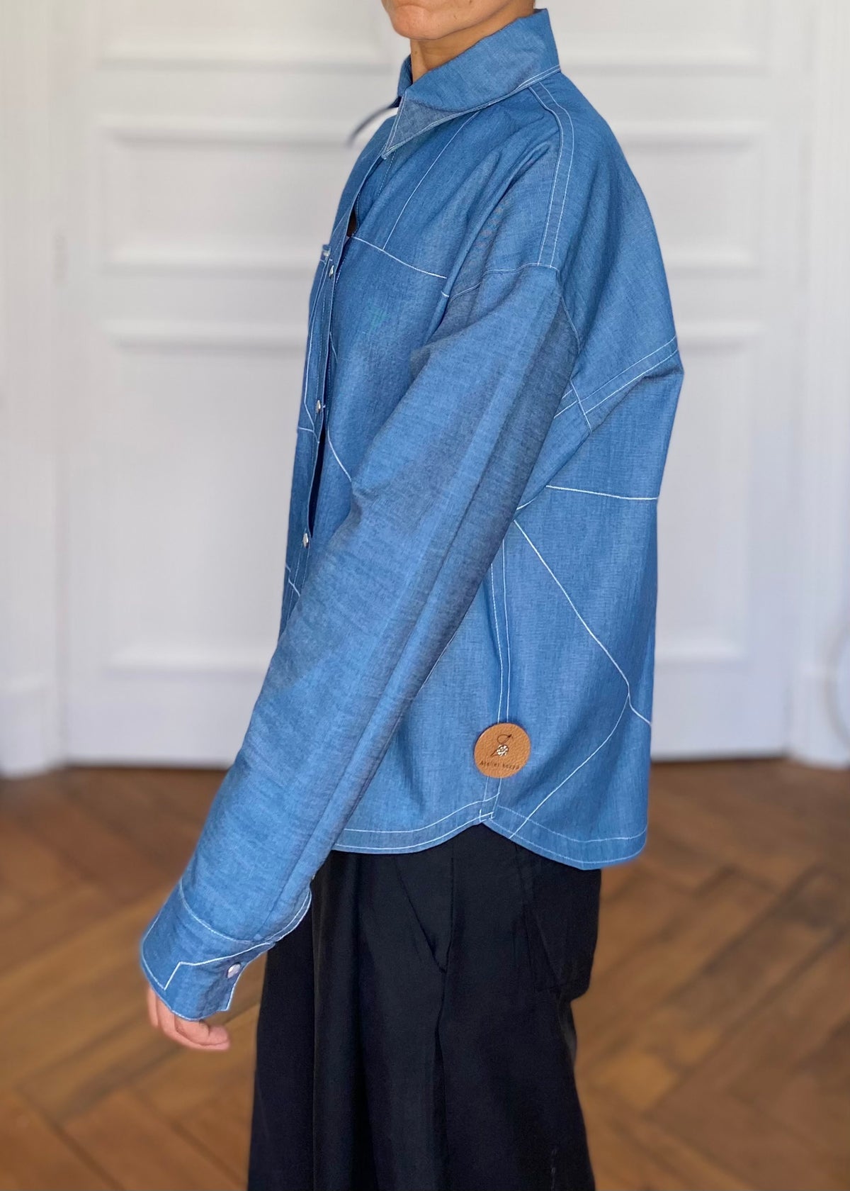 Chemise chambray
