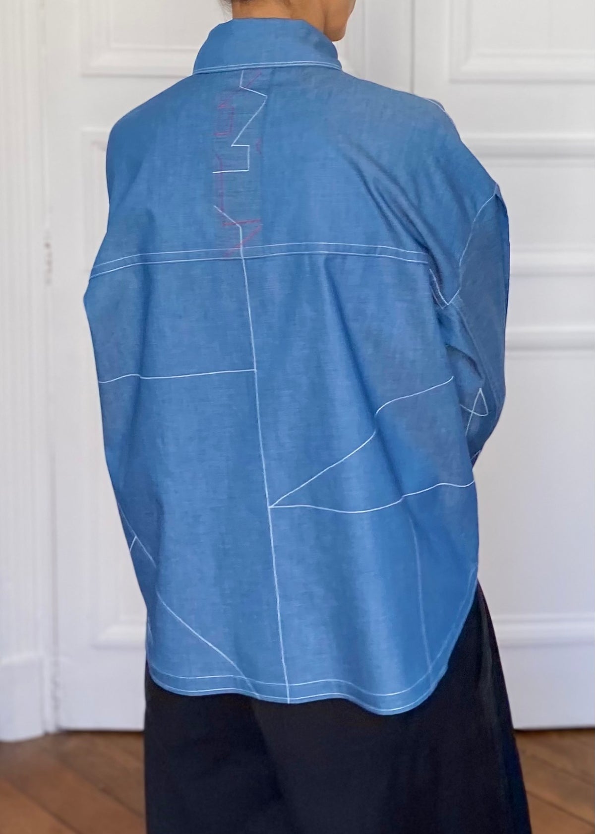 Chemise chambray
