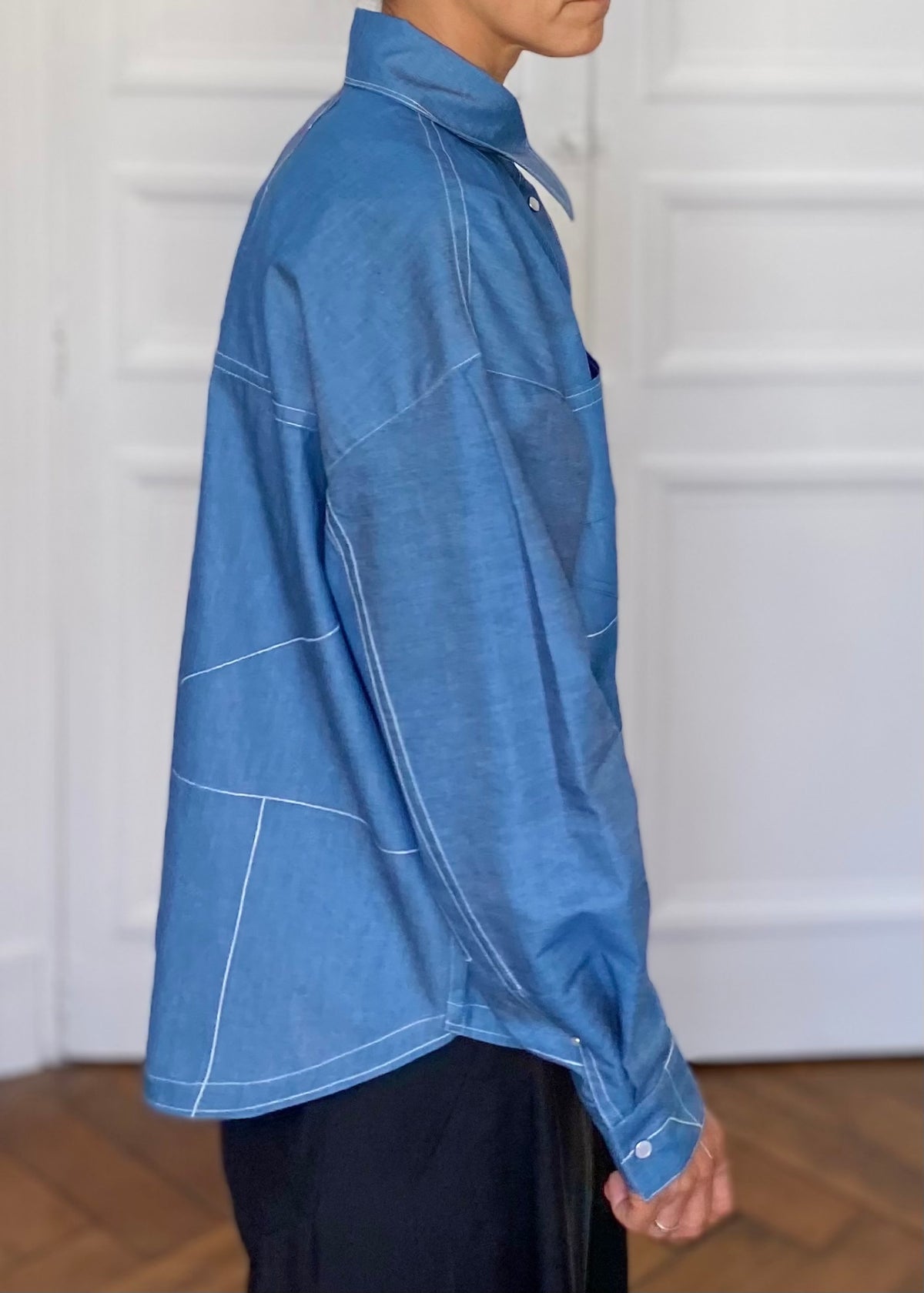 Chemise chambray