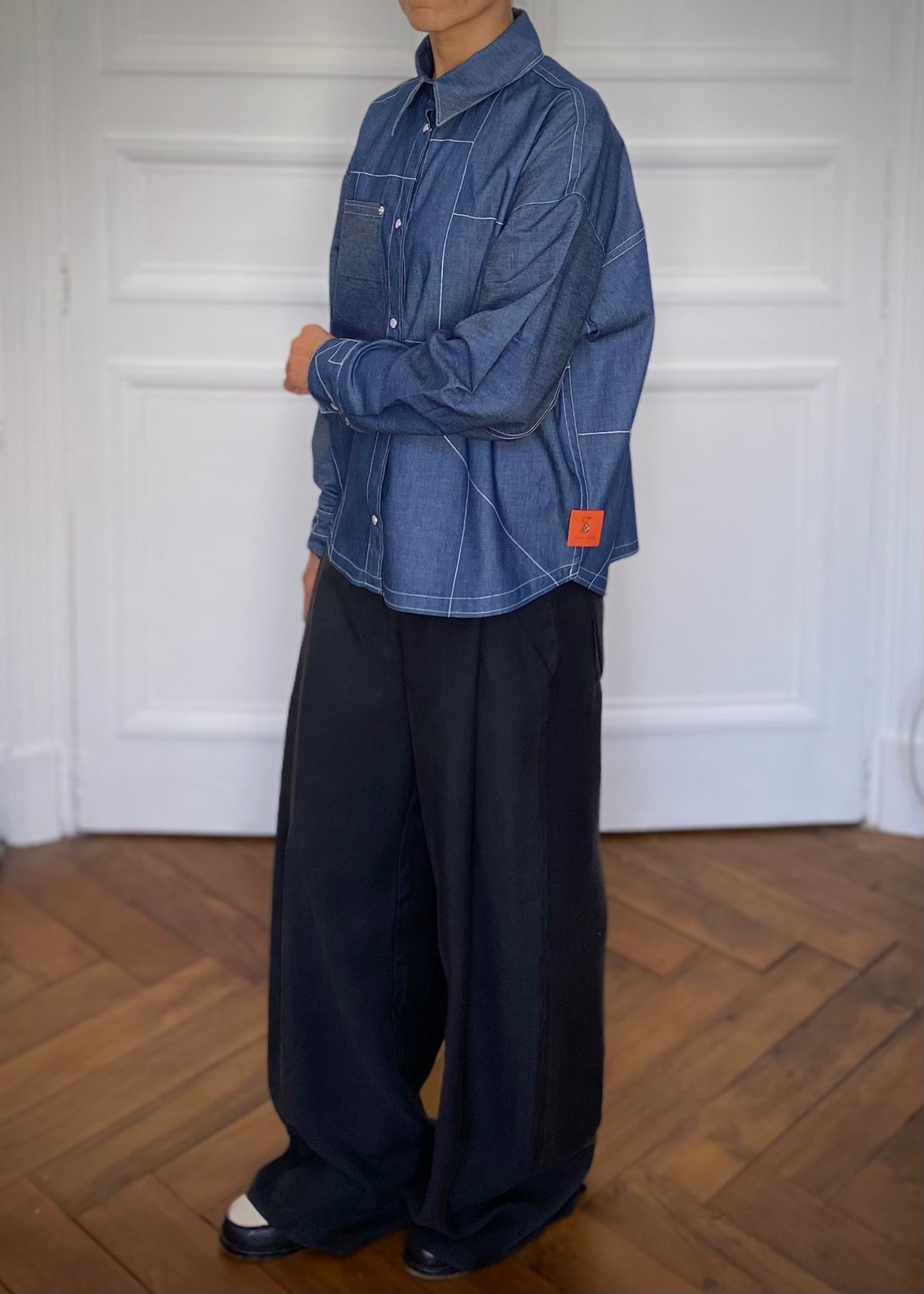 Chemise chambray