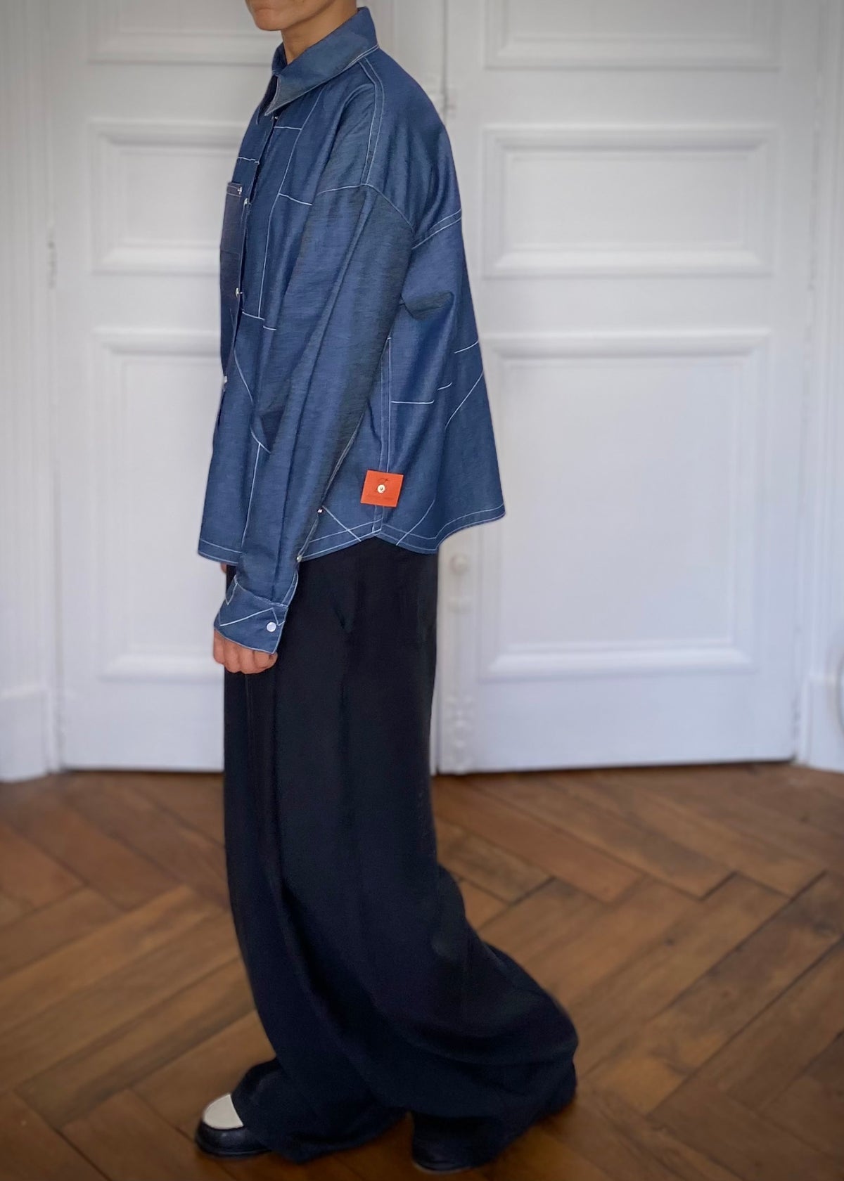 Chemise chambray