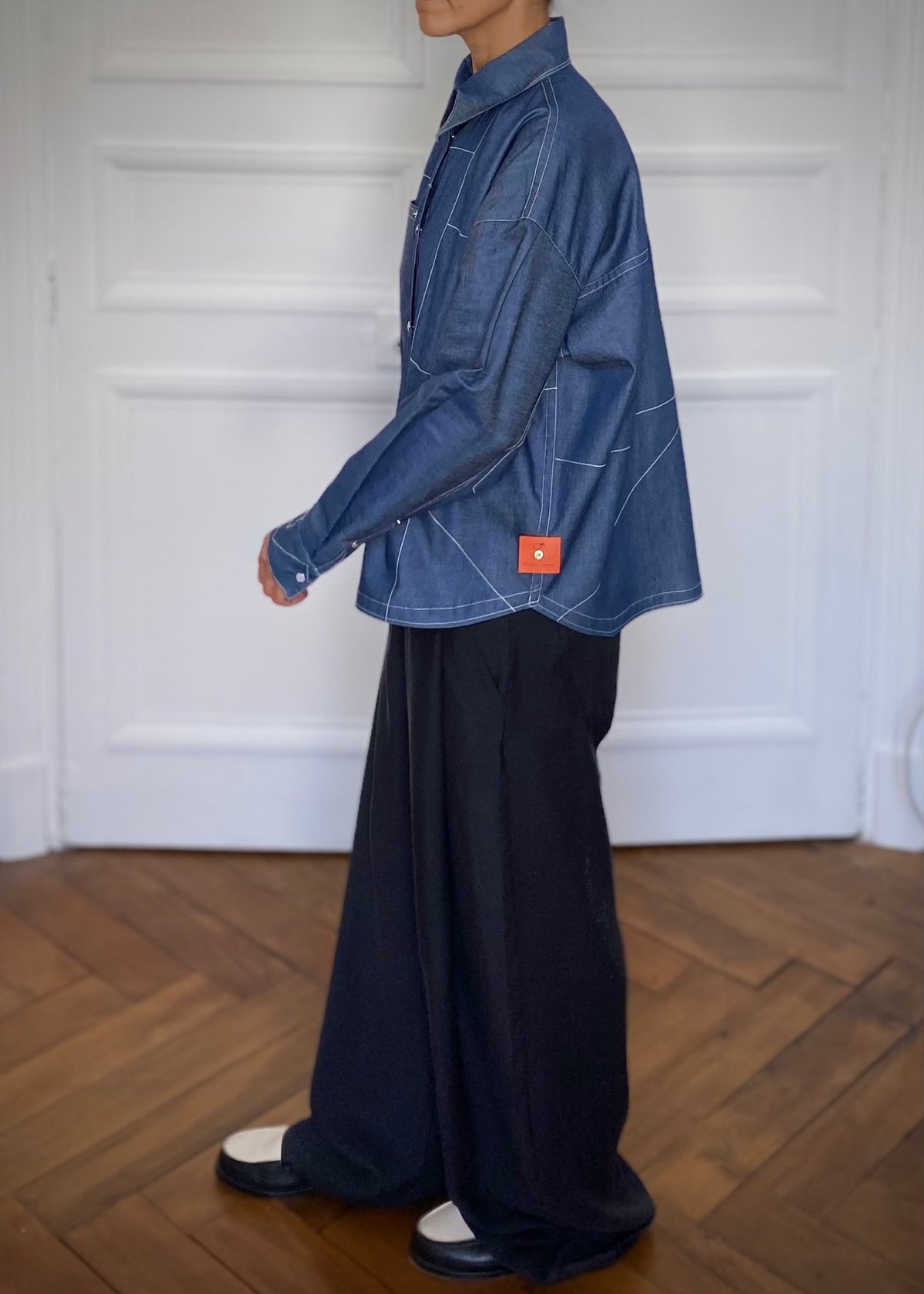 Chemise chambray