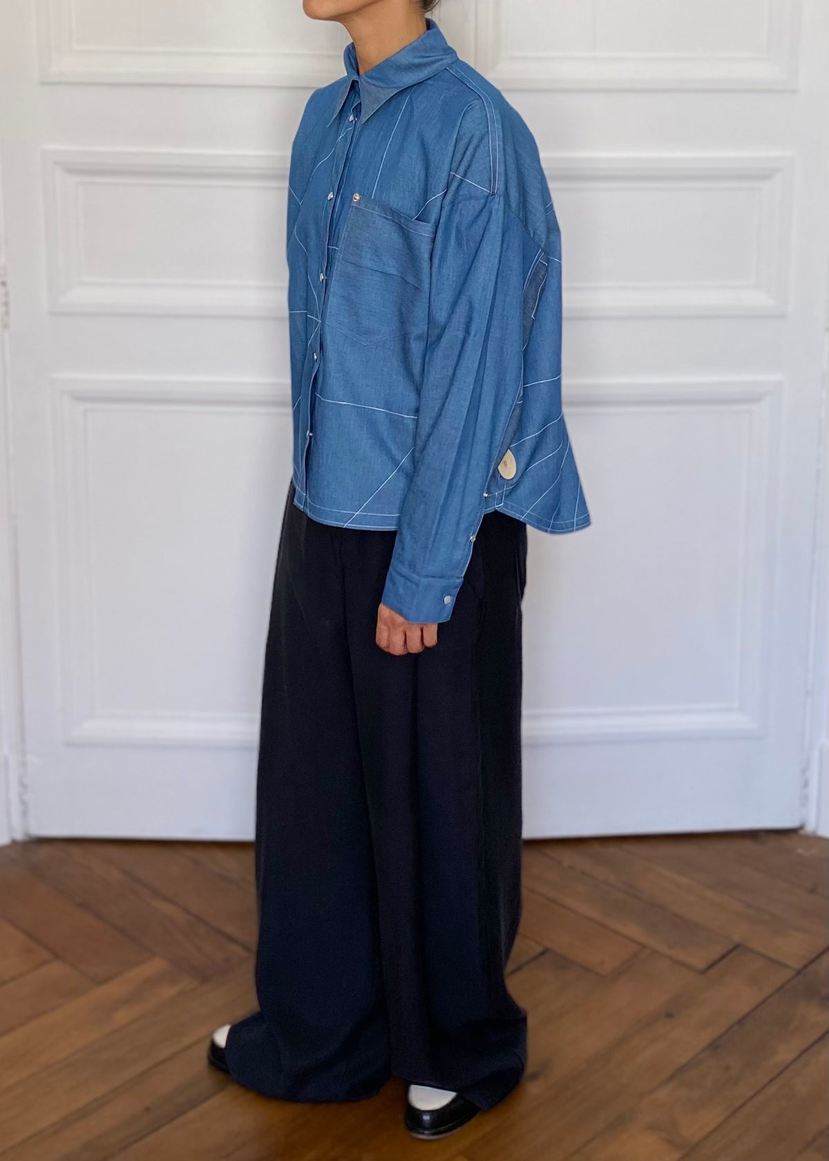 Chemise chambray