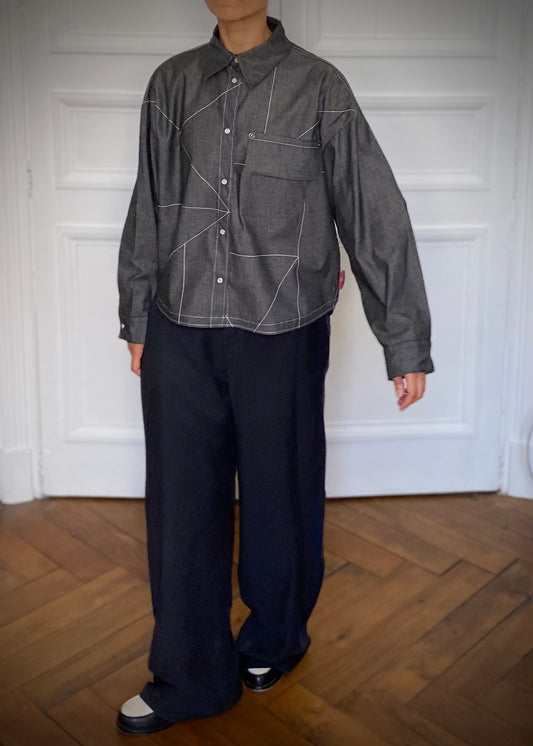 Chemise chambray