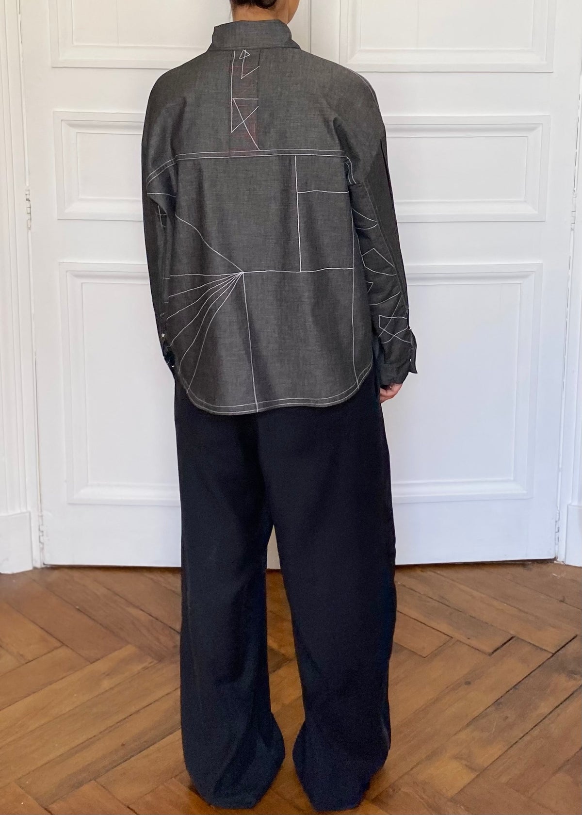Chemise chambray