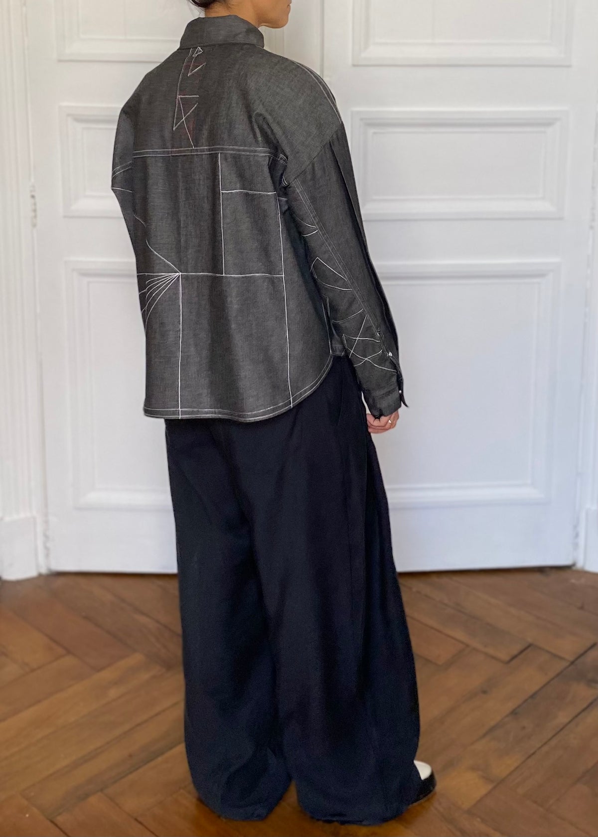 Chemise chambray