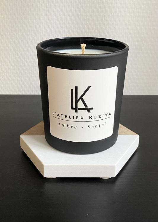 Bougie Ambre Santal