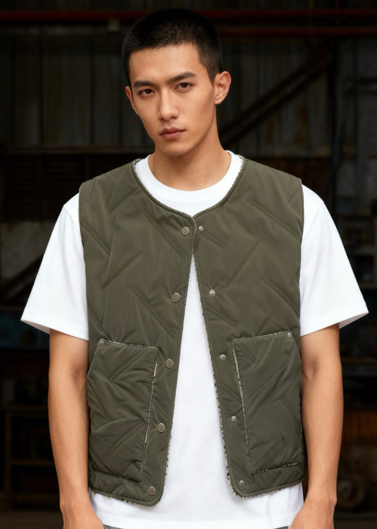 Gilet sans manche matelassé