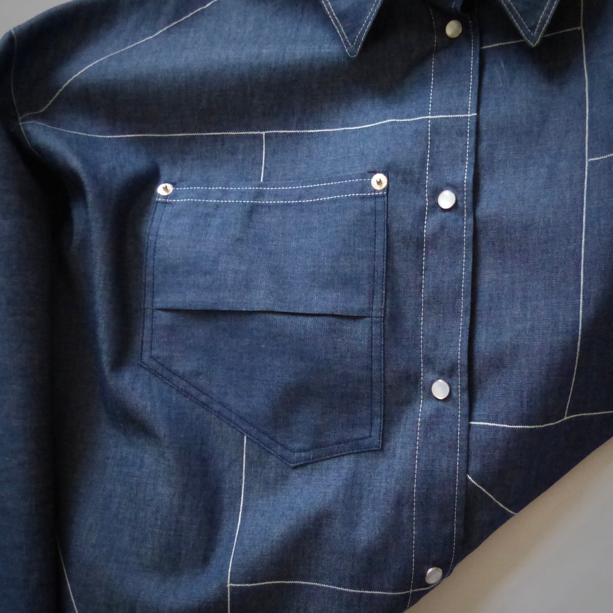 Chemise chambray
